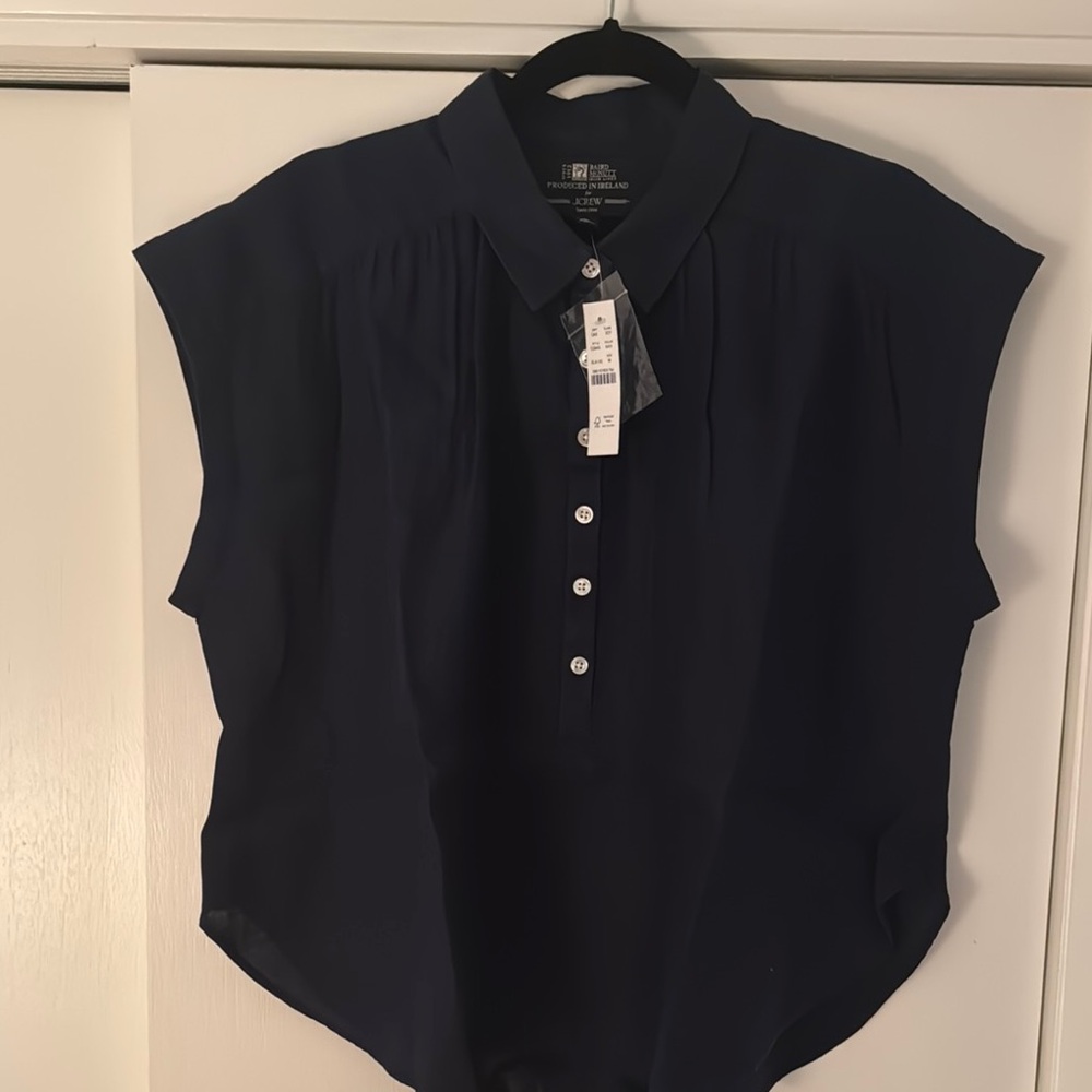 J Crew New Capitaine shirt in Baird McNutt Irish linen